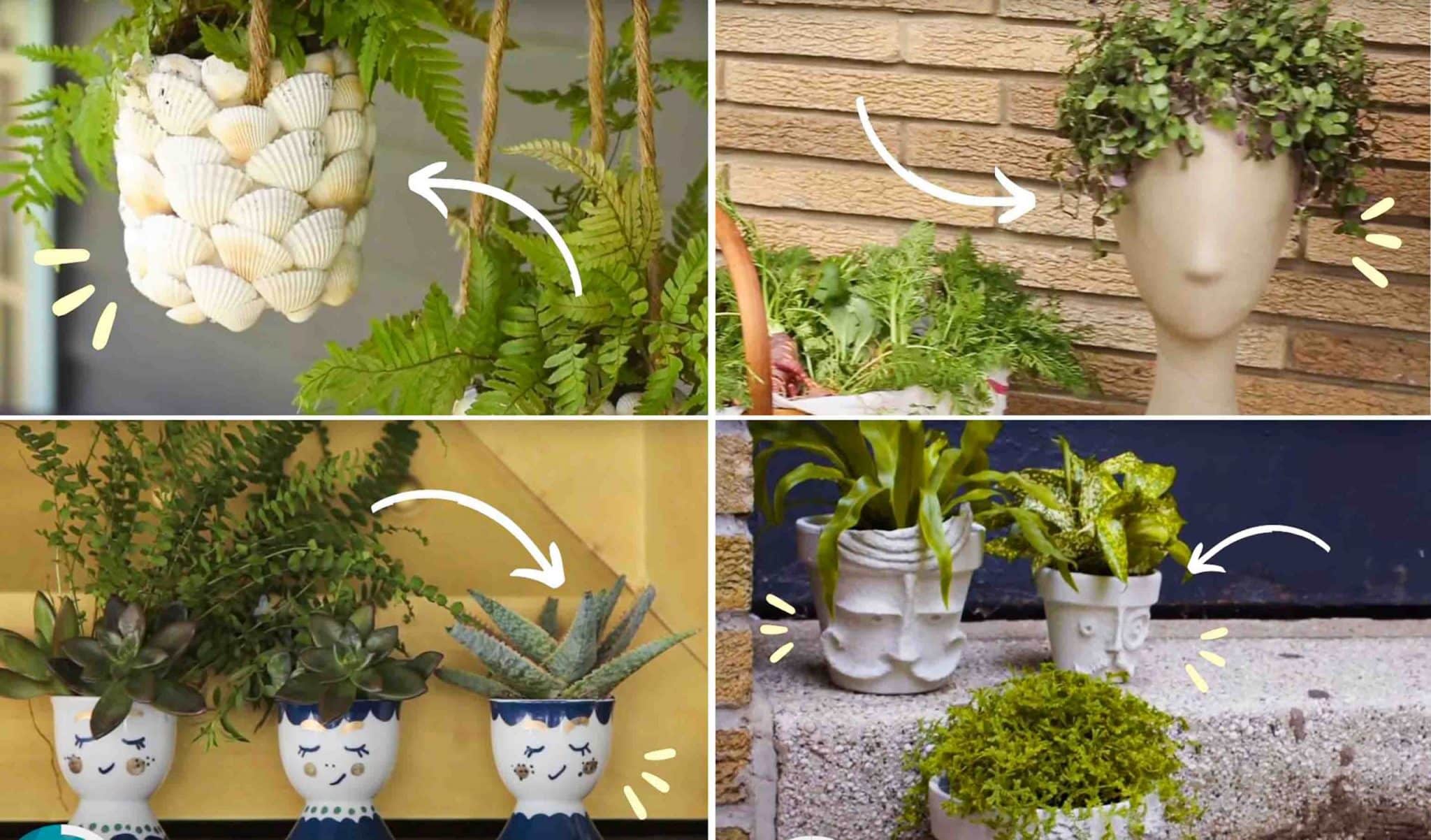 33 Unique DIY Planter Ideas For Your Backyard - The DIY Nuts