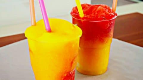 3-Ingredient Ombre Fruit Slushies Recipe | DIY Joy Projects and Crafts Ideas
