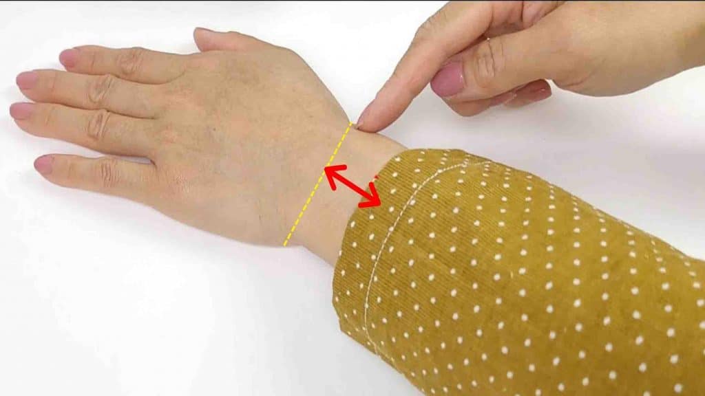 Lengthening the sleeves of your clothes