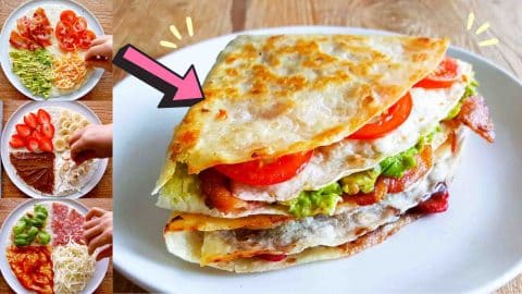Easy Tortilla Wrap In 3 Ways Recipe | DIY Joy Projects and Crafts Ideas