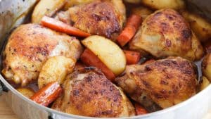 30-Minute Stovetop Chicken & Potato Recipe