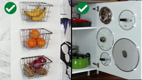 4 Clever Kitchen Organization Hacks | DIY Joy Projects and Crafts Ideas