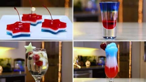 4 Easy 4th Of July Drinks Recipe | DIY Joy Projects and Crafts Ideas