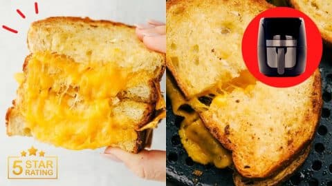 Air Fryer Grilled Cheese Sandwich | DIY Joy Projects and Crafts Ideas