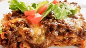 Easy Beef Enchilada Casserole Recipe