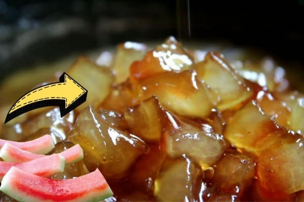 Candied Watermelon Rind Recipe