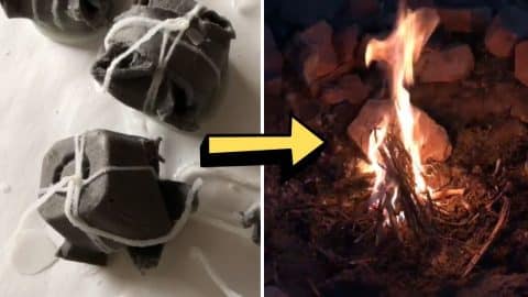 Cheap & Easy DIY Firestarter For Camping | DIY Joy Projects and Crafts Ideas