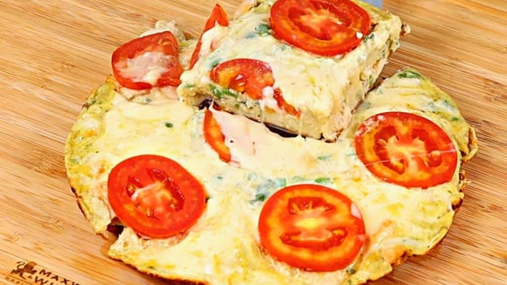 Cheesy Chicken Breast Omelet Recipe