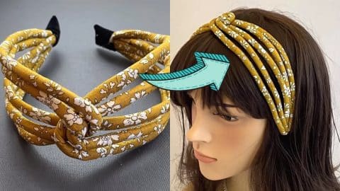 DIY Fabric Headband | DIY Joy Projects and Crafts Ideas