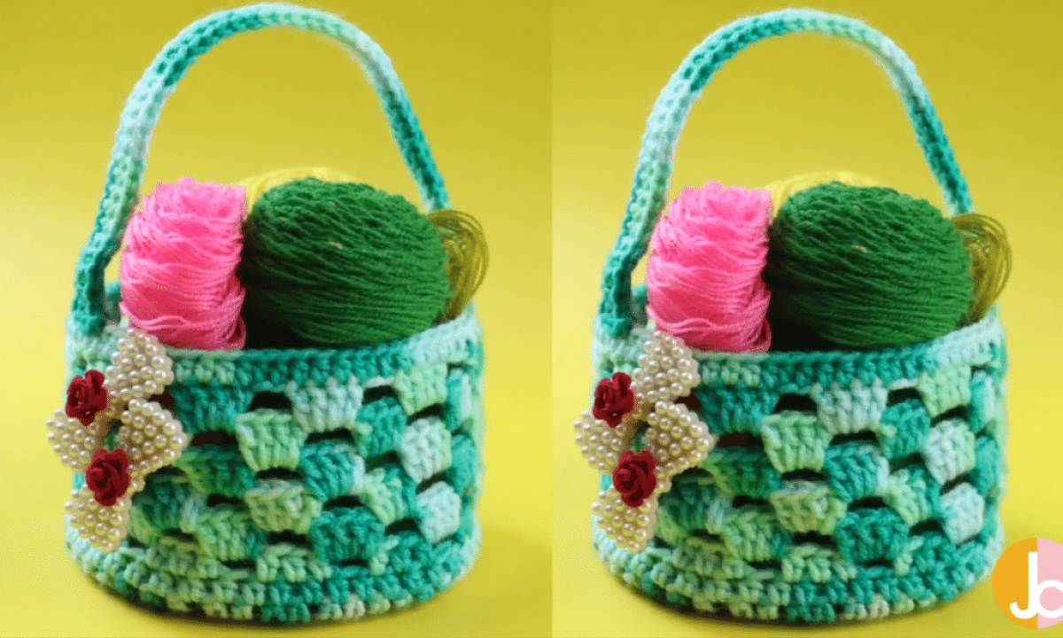 Crochet Basket Tutorial