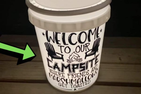 Easy DIY Camping Glow Bucket Light Tutorial