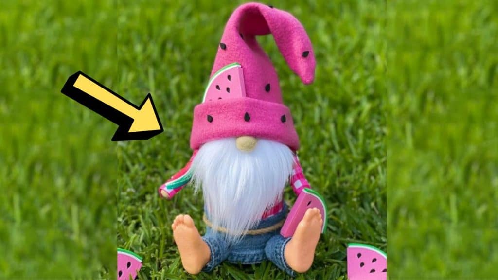 Easy DIY Watermelon Gnome Tutorial