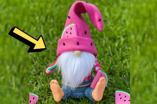 Easy DIY Watermelon Gnome Tutorial