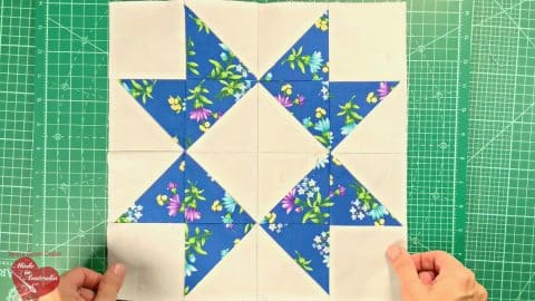 Easy Ribbon Star Quilt Block Tutorial | DIY Joy Projects and Crafts Ideas