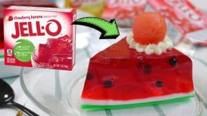 Easy To Make Giant Watermelon Jell-O