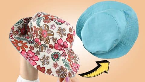 Easy To Sew Reversible Bucket Hat For Beginners | DIY Joy Projects and Crafts Ideas