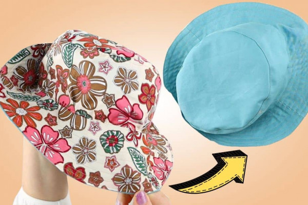 Easy To Sew Reversible Bucket Hat For Beginners