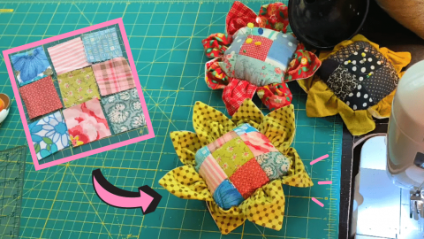 Flower Pin Cushion Tutorial | DIY Joy Projects and Crafts Ideas