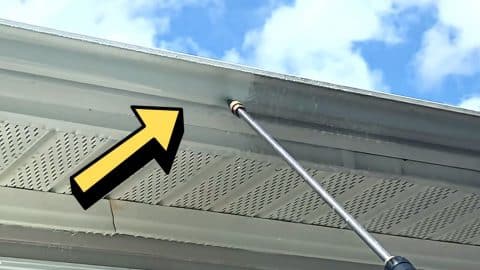 Gutter Whitening Using Dollar Store Chemical | DIY Joy Projects and Crafts Ideas