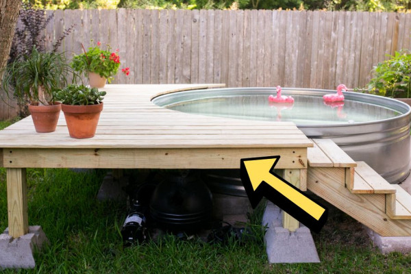 How To Build A DIY Pool Deck