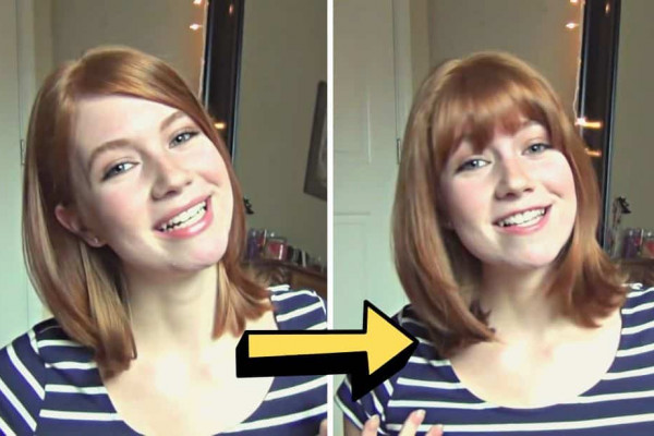 How To Cut Your Own Bangs