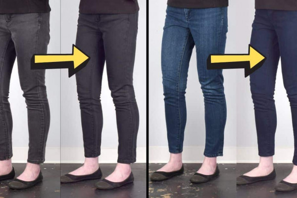 How To Dye Old Faded Jeans & Make It Look New