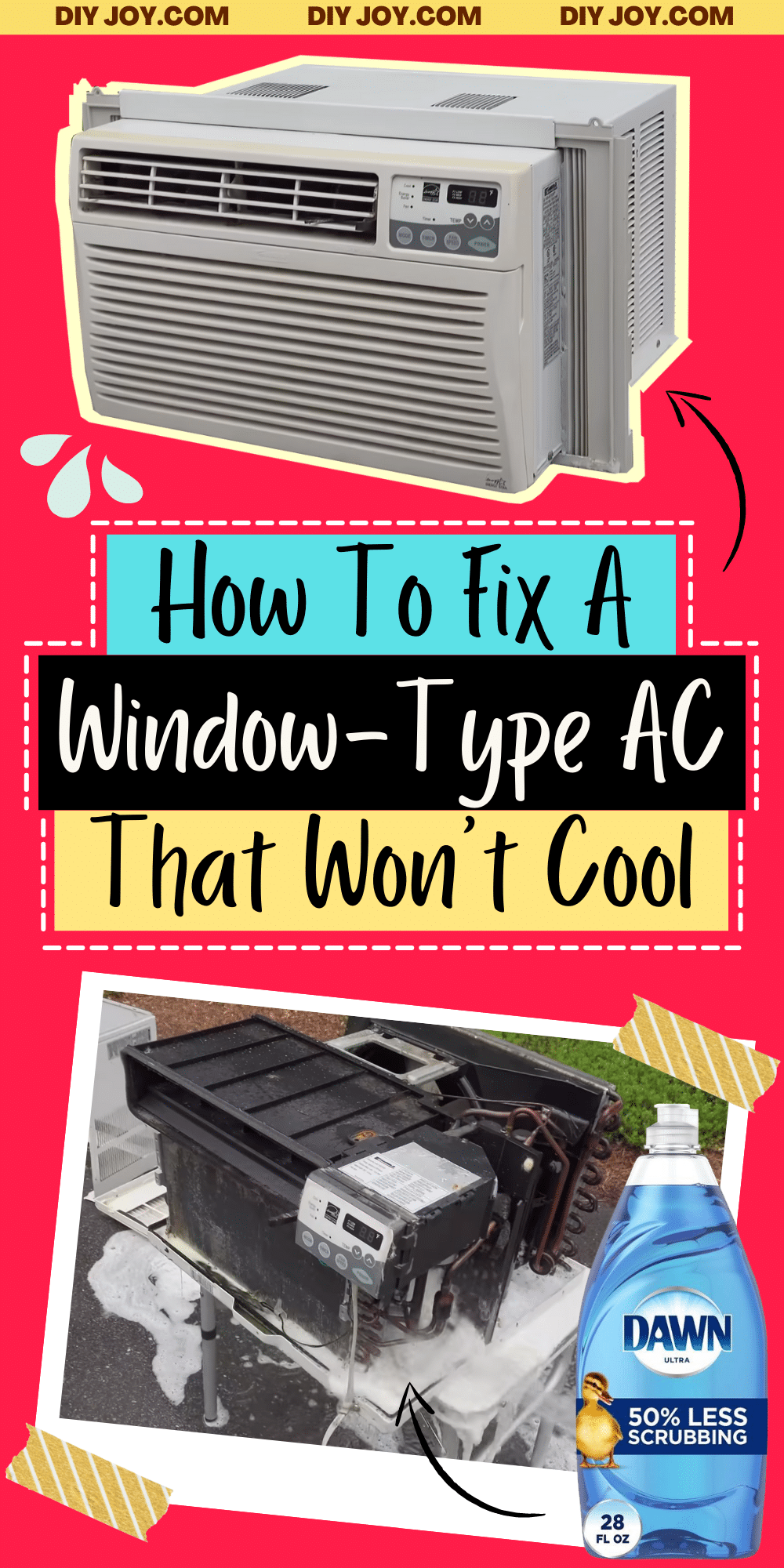 How To Fix A Window-Type AC That Won\'t Cool