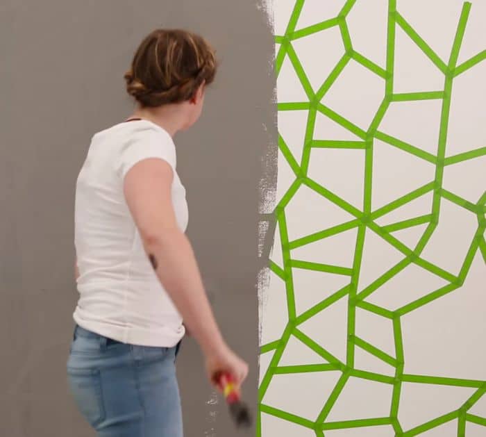 How To Make DIY Geometric Wall