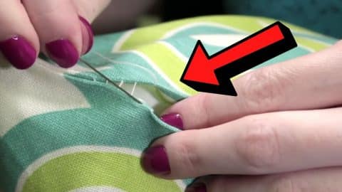How To Sew An Invisible Stitch | DIY Joy Projects and Crafts Ideas