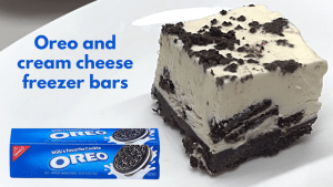 No-Bake Oreo Freezer Bars