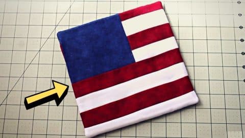 Quick & Easy Flag Potholder Sewing Tutorial | DIY Joy Projects and Crafts Ideas