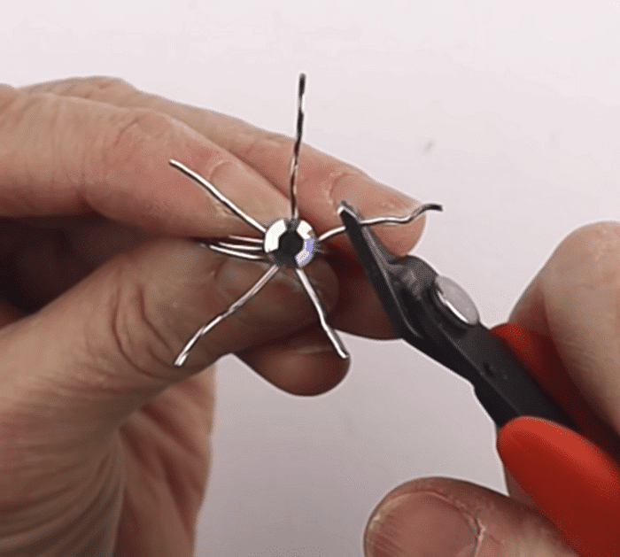Turn Paperclips Into Gem Stone Ring Jewelry