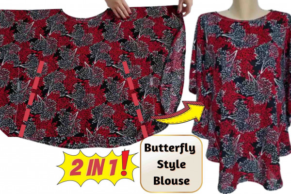 DIY butterfly dress tutorial
