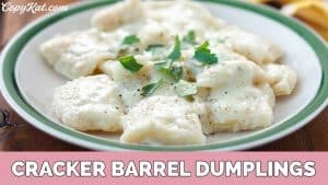 Super Easy Cracker Barrel Dumplings Recipe