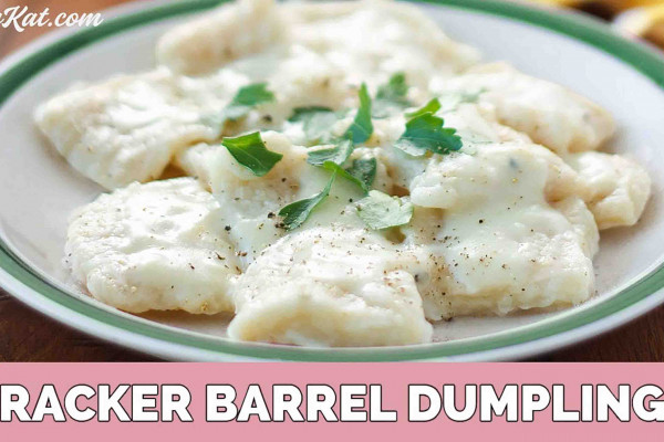 Easy cracker barrel dumplings recipe