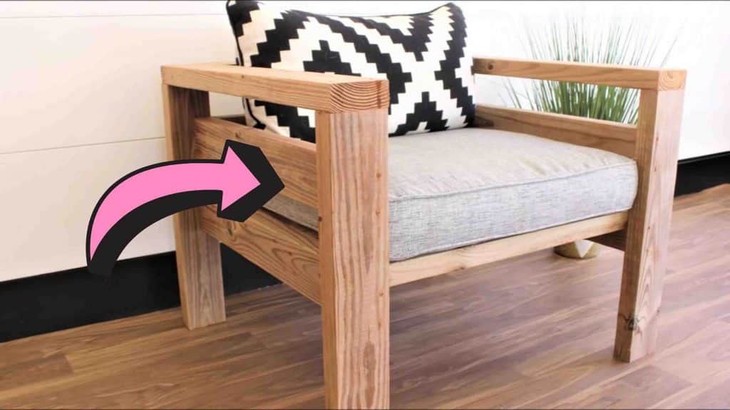 Easy DIY $30 patio chair tutorial for beginners