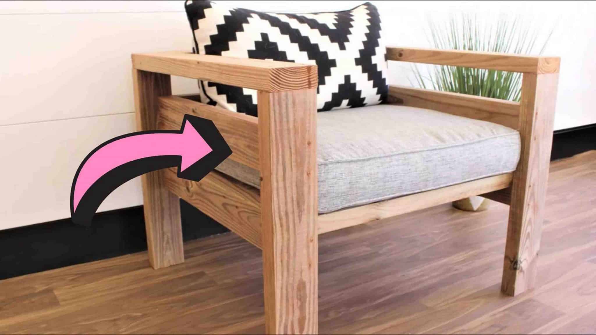 DIY $30 Patio Chair Tutorial | DIY Joy Projects and Crafts Ideas