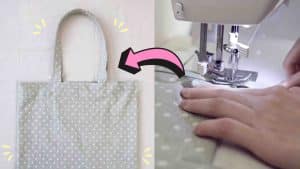 DIY Sewing Tote Bag For Beginners