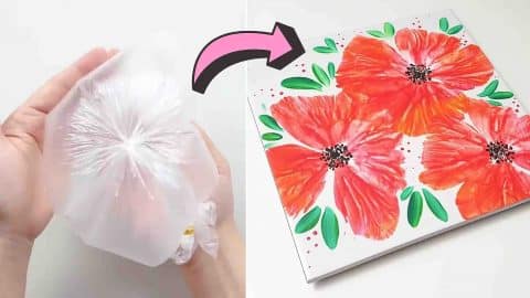 easy painting ideas flowers