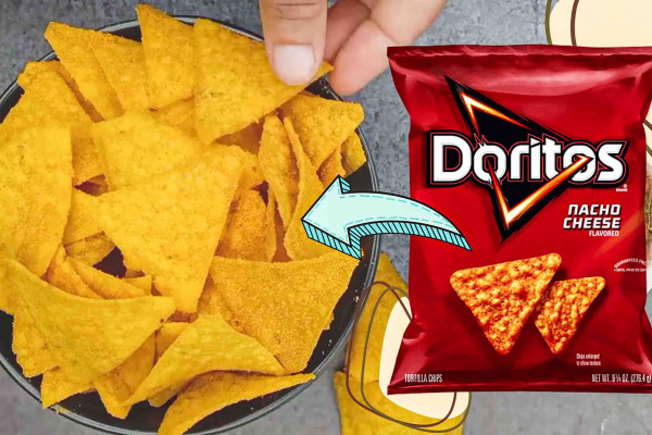 Making your own doritos at home