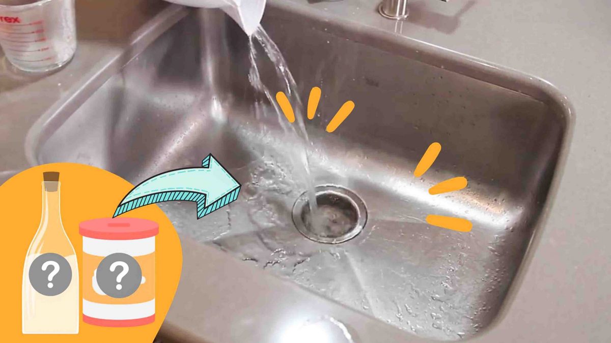 How to Unclog a Kitchen Sink, Naturally - Home-Ec 101