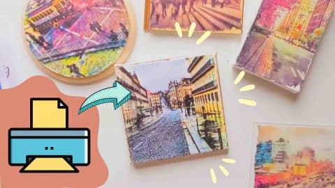 Easy Inkjet Image Transfer Technique | DIY Joy Projects and Crafts Ideas