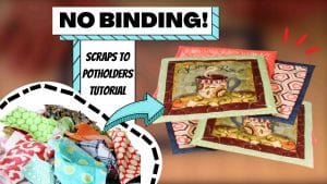 Easy No-Binding Potholder Tutorial