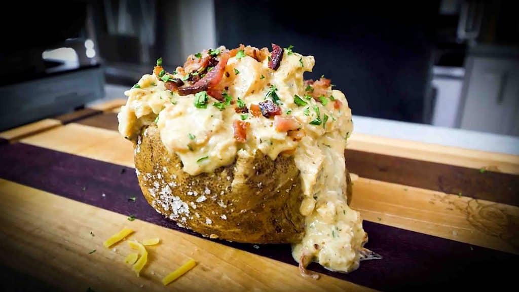 Easy to follow seafood baked potato recipe