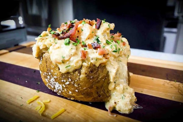 Easy to follow seafood baked potato recipe