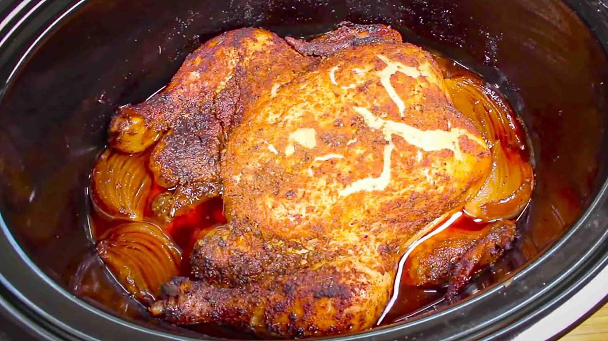 Easy Slow-Cooked Whole Chicken Recipe | DIY Joy Projects and Crafts Ideas