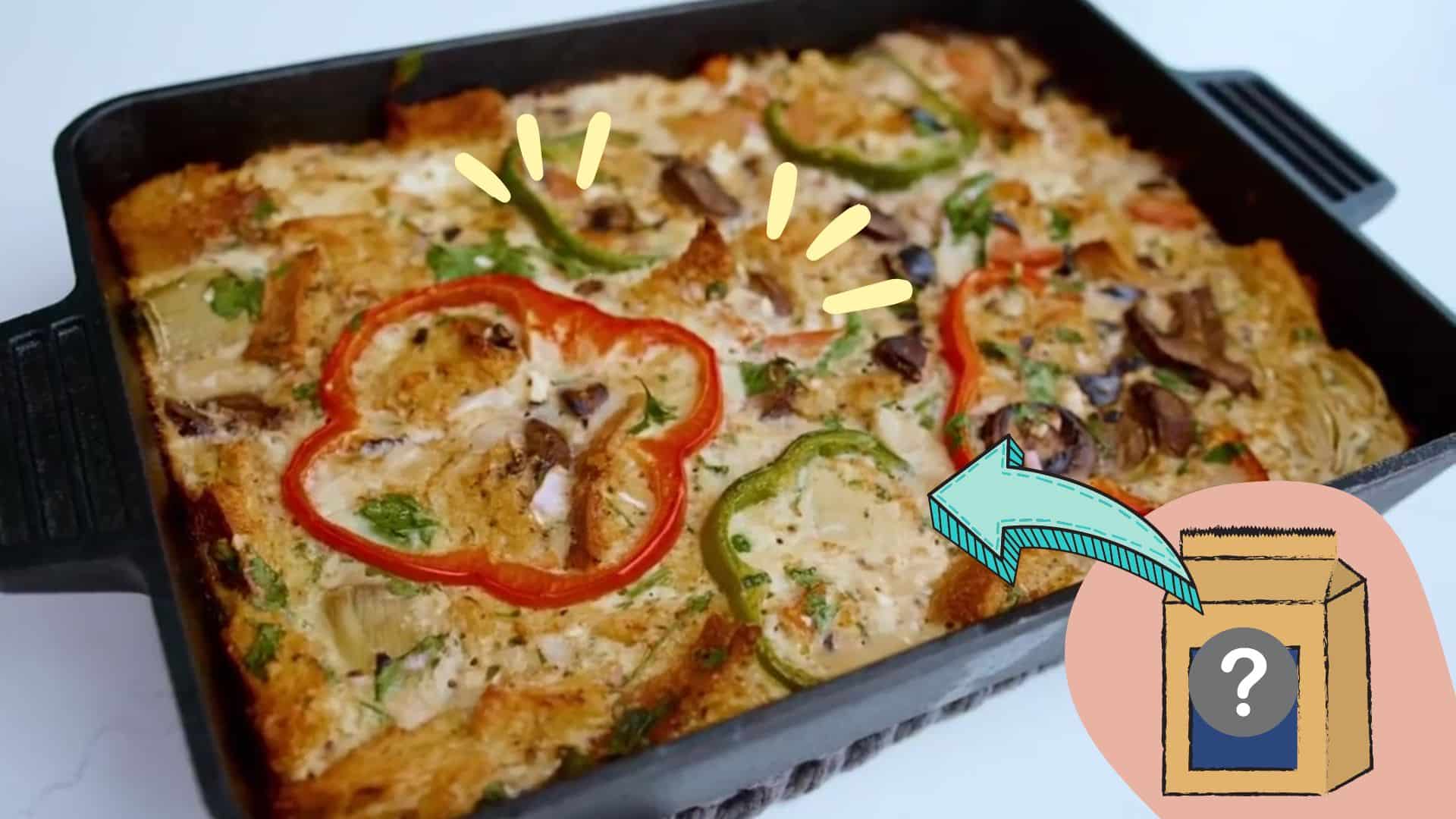 Best Vegetarian Egg Casserole Recipe | DIY Joy Projects and Crafts Ideas