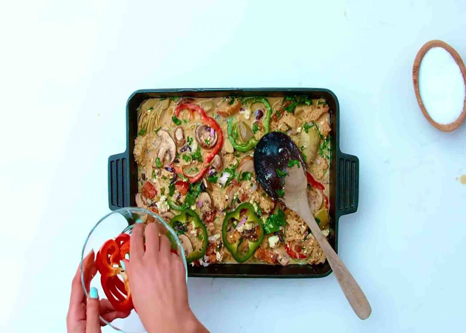 Best Vegetarian Egg Casserole Recipe