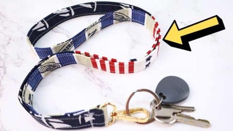 10-Minute Lanyard Sewing Tutorial | DIY Joy Projects and Crafts Ideas