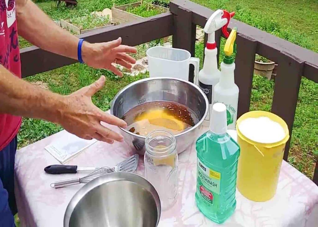Beer, mouthwash, and epsom salt for DIY mosquito repellent